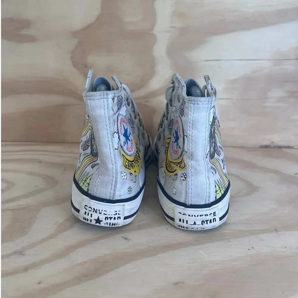 Converse All Star - CT Hi Summer Camp - Sneakers - Blue - Big Kids - 4 - 667897C